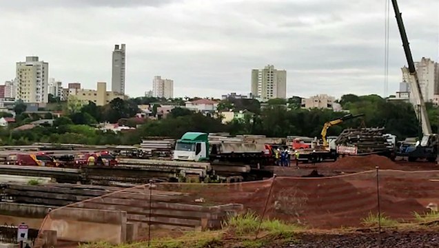 Trabalhador sofre lesão após ser atingido por objeto nas obras do Shopping Catuaí