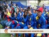 Abanderados 625 atletas venezolanos que participarán en los XII Juegos Suramericanos Asunción 2022