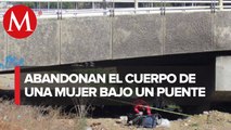 Encuentran el cuerpo de una mujer bajo un puente en Michoacán
