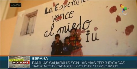 Familias saharauis afrontan saqueos de recursos naturales