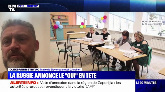 Référendums en territoires ukrainiens occupés: Malheureusement, il y a des collabos chez nous qui ont trahi l'Ukraine , regrette le maire de Sievierodonetsk