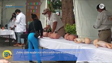 Sabes cómo ayudar a un niño o adulto que se asfixia? Checa esto