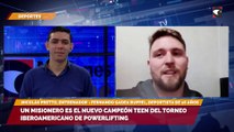 Un misionero es el nuevo campeón teen del torneo iberoamericano de powerlifting