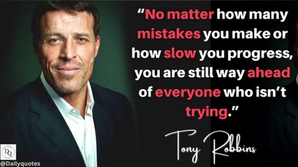 Скачать видео: Tony Robbins Famous Quotes and Sayings in English | Tony Robbins motivational