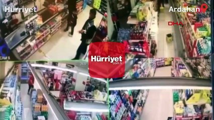 Deprem güvenlik kameralarına böyle yansıdı