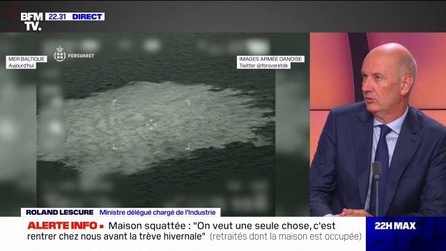 Roland Lescure: Il faut qu'on se prépare à ne pas avoir de gaz russe d'ici la fin de cet hiver