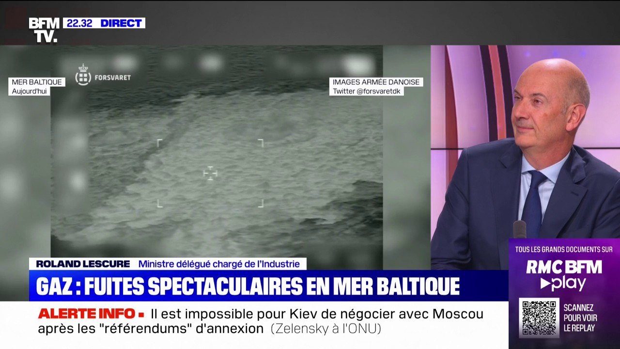 Roland Lescure: "On n'a aucun enjeu d’approvisionnement de gaz ou d’énergie en Europe aujourd’hui, à fortiori en France"
