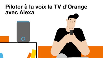Piloter la TV d'Orange à la voix avec Alexa