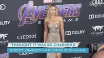 Scarlett Johansson Reveals Special Connection Between Son Cosmo and Daughter Rose's Names