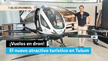 Alistan vuelos en dron como atractivo turístico en Tulum