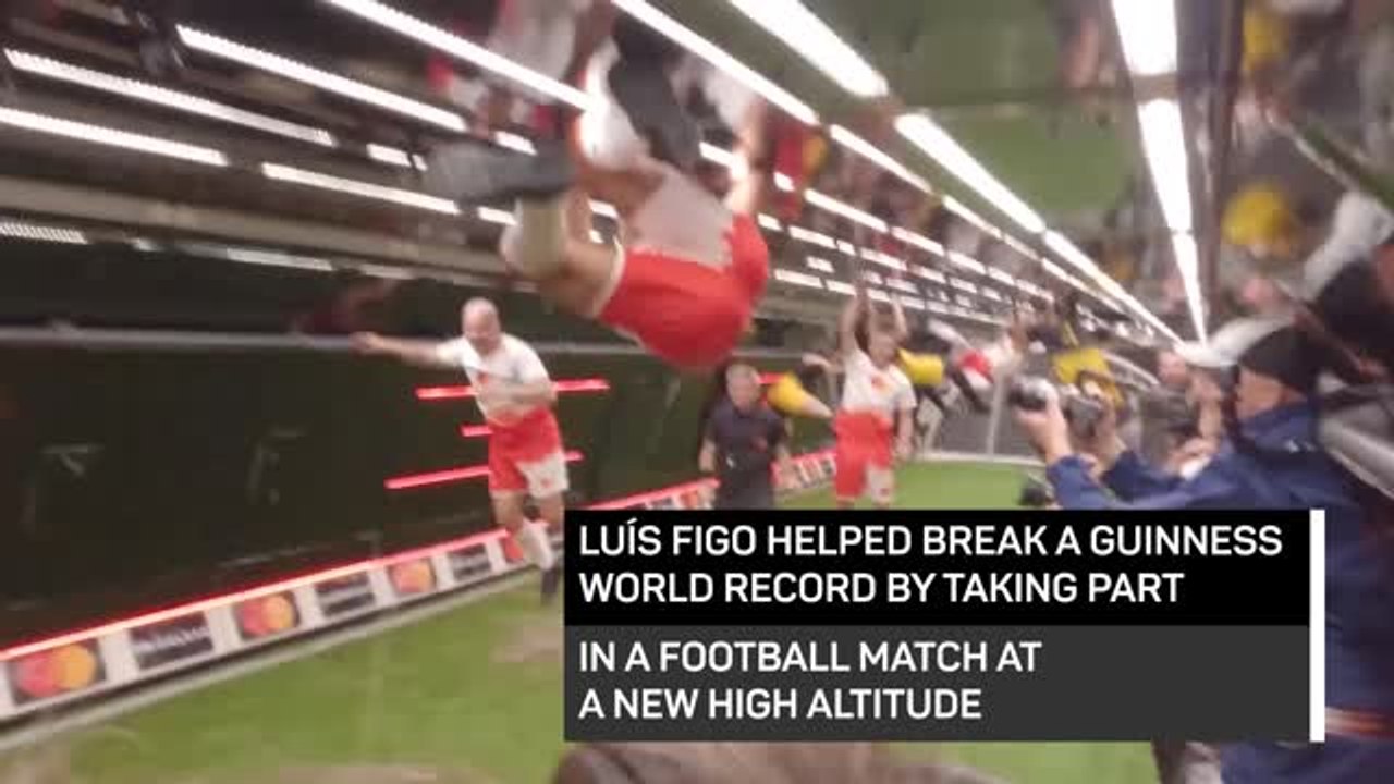 Figo helps break Guinness World Record