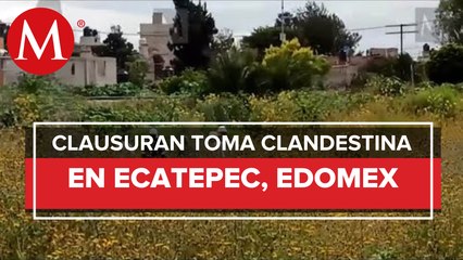 Reportan hallazgo de toma clandestina de combustible en Ecatepec