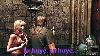 Resident Evil 4 doblaje latino + HD Proyect  llego a un pueblo con gente poco amable  Parte 5