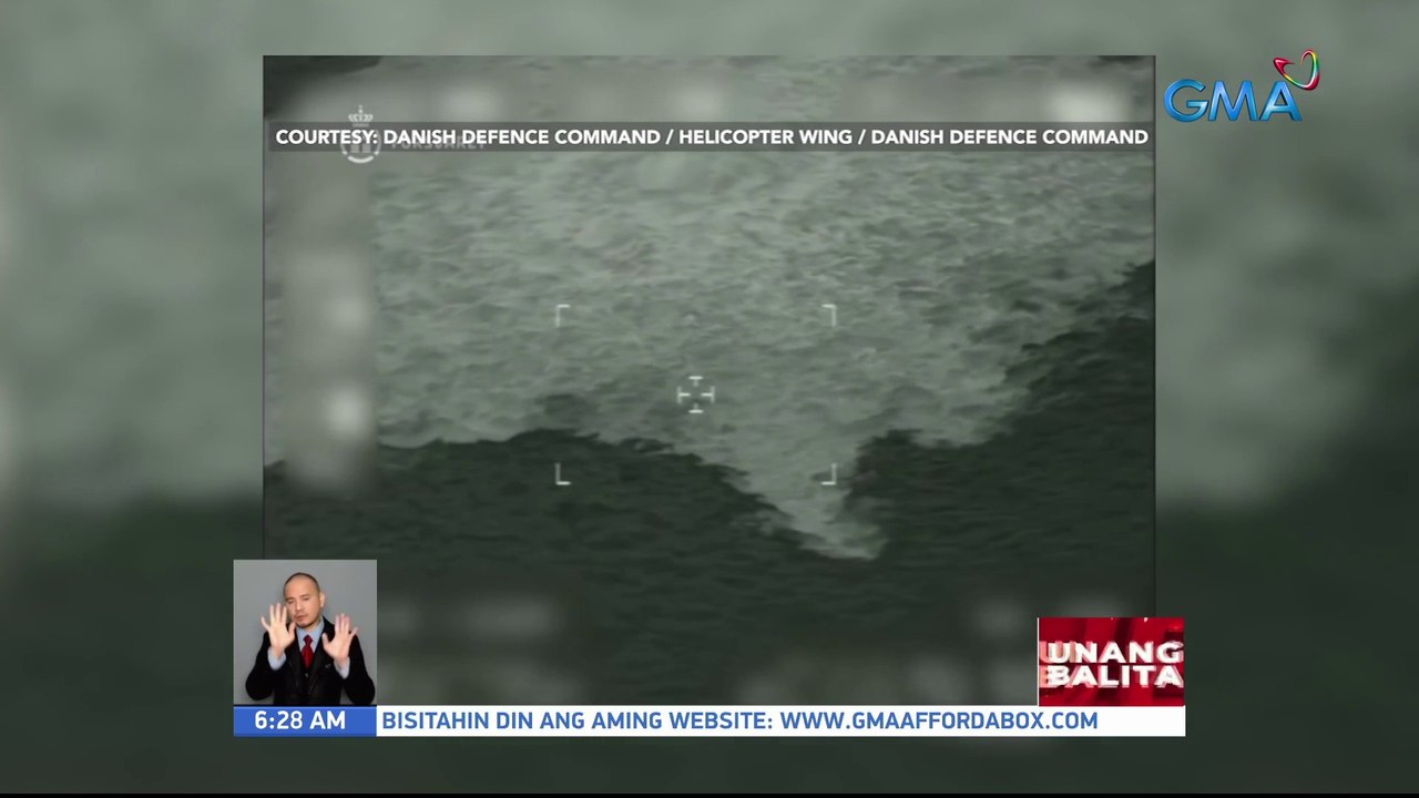 Pagtagas sa 2 Russian pipelines sa Baltic Sea, hinihinalang sinadya | UB