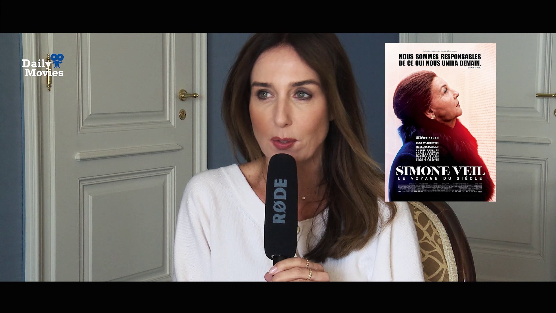 Nous Sommes Responsables De Ce Qui Nous Unira Demain Interview - Elsa Zylberstein : "J'ai voulu qu'il y ait un film sur Simone  Veil. Je le lui avais dit" - Vidéo Dailymotion