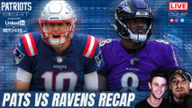 Patriots vs Ravens Recap   Impact of Mac Jones Injury | Patriots Beat