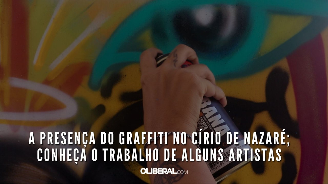 A presença do Graffiti no Círio de Nazaré; conheça o trabalho de alguns artistas
