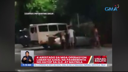 4 arestado sa mga operasyon laban sa iligal na pagbebenta ng hayop sa Q.C. at Maynila | UB
