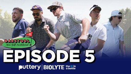 Big Cat's Final Round Meltdown || Barstool Mini Golf Pt. 5
