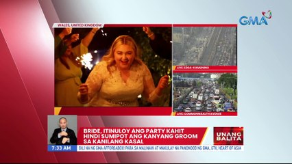 Bride, itinuloy ang party kahit hindi sumipot ang kanyang groom sa kanilang kasal | UB