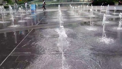 Dilworth Park Splash Fountains Philadelphia Pennsylvania