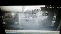 Câmera flagra furto de motocicleta de placas AUN-6839 no Bairro Esmeralda