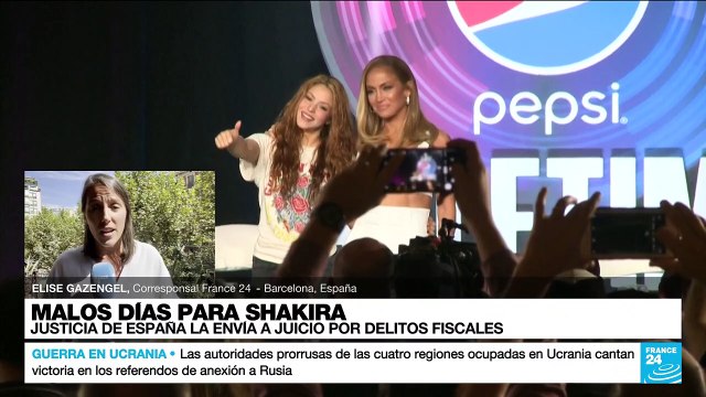 Informe desde Barcelona: la cantante Shakira irá a juicio por delitos fiscales en España