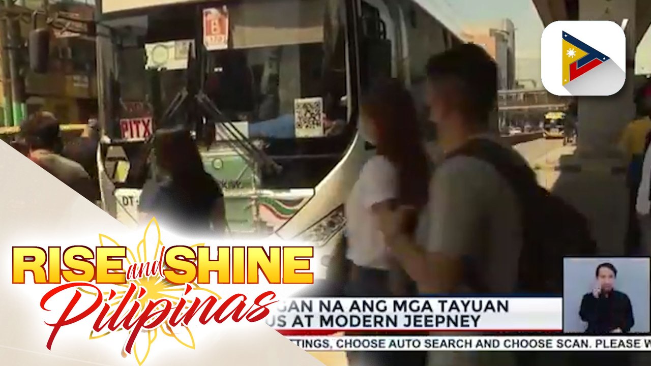 LTFRB, pinayagan na ang mga tayuan sa mga bus at modern jeepney