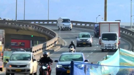 Desmonte del puente de Venecia en Bogotá