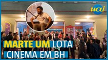 Filme 'Marte Um' lota Cine Santa Tereza, em BH
