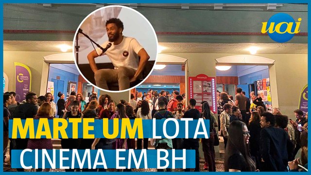 Filme 'Marte Um' lota Cine Santa Tereza, em BH