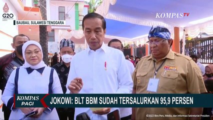 Jokowi Sebut 19,7 Juta Orang Sudah Terima BLT BBM