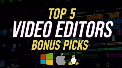 Top 5 Best FREE VIDEO EDITING Software's in 2022 and 2023