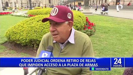 Por el cierre de la Plaza de Armas: PJ declara fundada demanda contra gobierno de Castillo