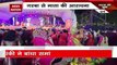 Navratri 2022 : Mumbai में नवरात्र पर गरबा पांडाल का आयोजन..  गरबा प्रेमियों का दिखा उत्साह |