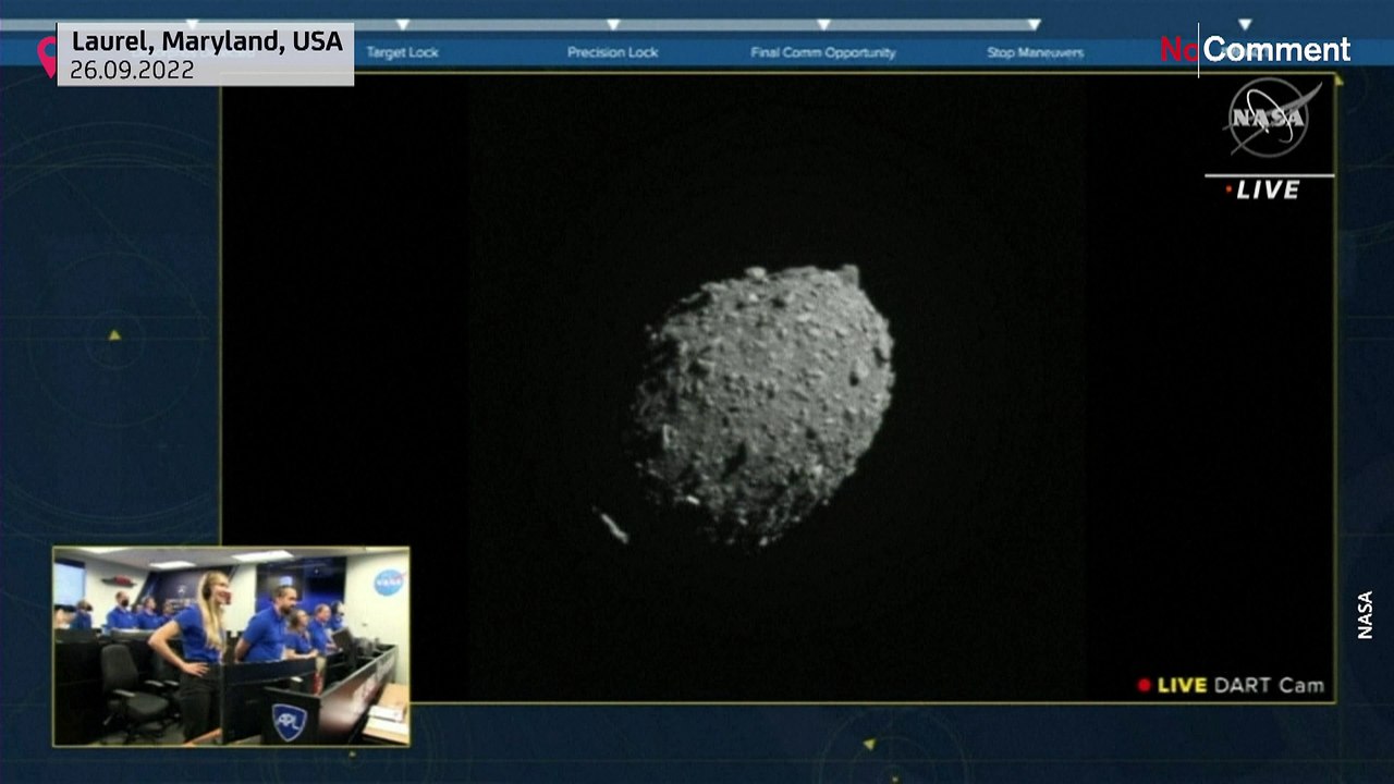 Der galaktische 'Grand Slam': NASA-Sonde schlägt auf Asteroid ein