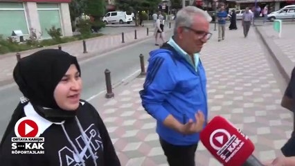 Sokak röportajında mont fiyatlarından bahsederken gözyaşlarını tutamadı