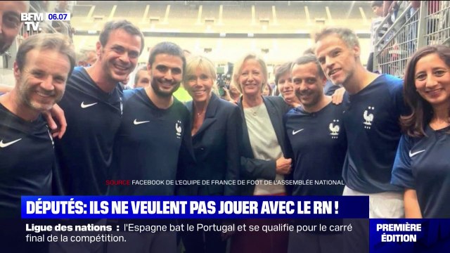 Des députés PS et LFI boycottent le match de foot de l'Assemblée pour protester contre la présence d'élus RN