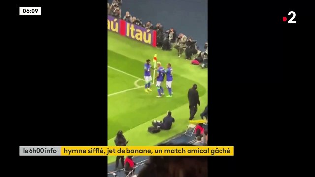Parc des Princes à Paris : Entre racisme, jet de bananes sur le terrain, insultes, sifflets et lumières lasers pour éblouir, le match amical entre le Brésil et la Tunisie a mal tourné hier soir