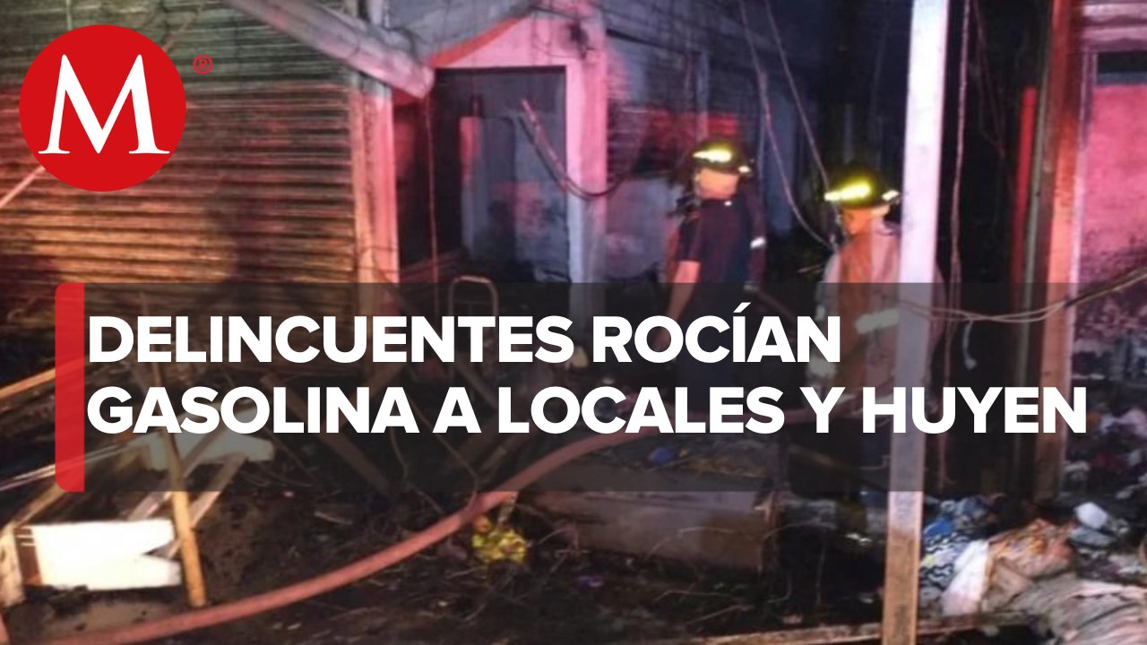 En Guerrero los delincuentes incendian 14 locales comerciales