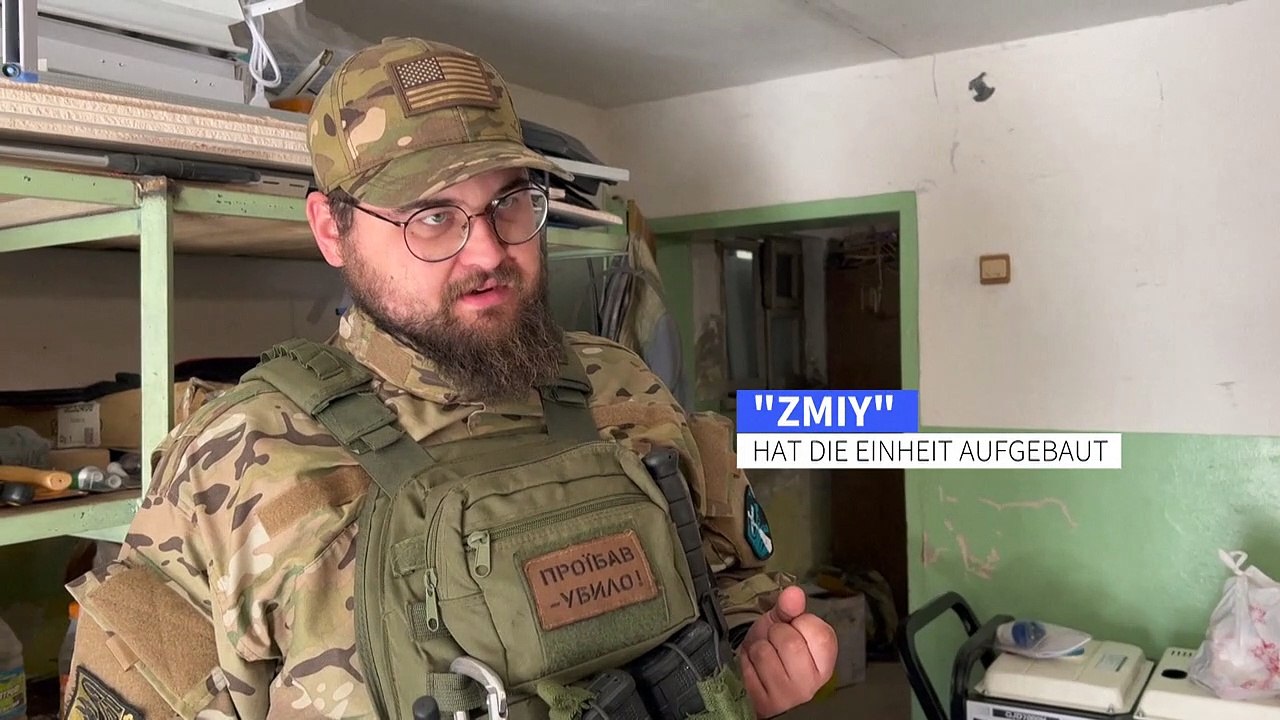 Bomben Marke Eigenbau: Ukrainische Tüftler im Fronteinsatz