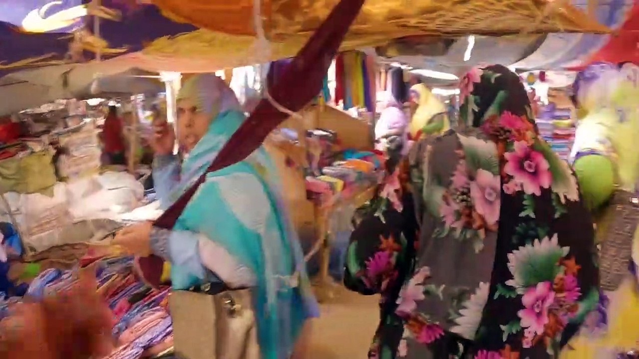 Mauritania Tour - DANGEROUS SLUM MARKET OF NOUAKCHOTT MAURITANIA