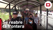 Masivo movimiento en la reapertura de la frontera entre Colombia y Venezuela