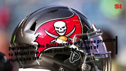 Buccaneers Practice Moved to Miami Because of Hurricane Ian