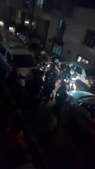 Esenyurt'ta oğlunu döven gençleri döner bıçağı ile kovaladı