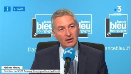 Réduction des nuisances sonores à la sncf : Jérôme Grand, directeur SNCF réseau en Bourgogne-Franche-Comté