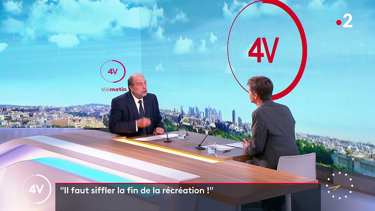 VIDÉO - "Tant qu’elle parle des barbecues…" : Éric Dupond-Moretti étrille Sandrine Rousseau