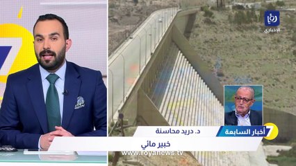 محاسنة: يجب إعادة الحوار مع سوريا بشأن اتفاقية المياه
