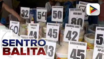 Video herunterladen: Presyo ng bigas, pinangangambahang tumaas ng P4-P6 dahil sa pagbaba ng supply at paghina ng piso