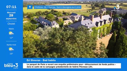 28/09/2022 - Le 6/9 de France Bleu Loire Océan en vidéo